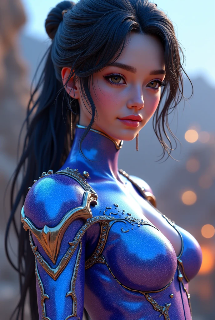 Main: “Chipupu”, 20 years old, Photo Realistic, Realistic. 1girl realistic, skin realistic, “Chipupu” face, big boobs, captain marvel, detailed eye makeup, puffy eyes, solo, sharp focus, volumetric fog, 8k uhd, dslr, high quality, film grain, photorealism, lomography, Trigg: hiqcgbody, Highly detailed RAW color Photo, toned physique, (elegant, beautiful face), (detailed skin), (oil:0.6), (tesla coil:0.4), soft lighting, (side lighting:0.8), shadow casting, deep focus, photographed on a Leica 10772 M-P, 85mm macro lens, F/8 aperture, film still, (Office Lady, sexy), long hair, fashionable princess, (extremely detailed face) (very detailed and expressive eyes), (((small_breasts,finely detailed small nipple, breasts out,exhibitionism))) ,revealing clothes Focus: Clear focus: 1.2, 1girl, Perfect body beauty: 1.4, Slim abs: 1.1, ((dark brown hair)), (White dress: 1.4), (Outdoor, night: 1.1), City Street, Super Fine Face, Fine Eyes, Double Eyelids, (Over the knee black stockings: 1.5) Inline: Large breasts: 1.2)), (no bra) (Small and beautiful hard nipple) (Thin and damp button up to shirt length: 1.1), (White shirt wet by rain), (Rain, Street: 1.2), Wet body: 1.1, Highly detailed face and skin texture, Detailed eyes, Double eyelid, tanned skin, sexy, tan Visible: a close up of a woman in a silver and blue dress, chengwei pan on artstation, by Yang J, detailed fantasy art, stunning character art, fanart best artstation, epic exquisite character art, beautiful armor, extremely detailed artgerm, detailed digital anime art, artgerm on artstation pixiv, armor girl