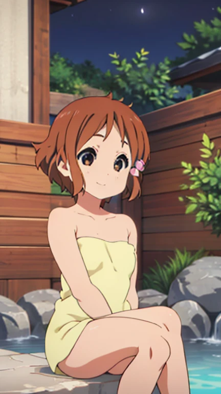 (masterpiece, 4K, Highest quality, anime style: 1.9, Detailed face, Lovely, Bold Line, High resolution,Ocean,bold, High resolution, anime, Lake 4,alone, Curvaceous, Small breasts,Very slim belly, Cowboy Shot,(Pink slingshot bikini),1 girl,Nagisa Furukawa,(blush,Embarrassed face),Outdoor,Place your hands behind your head