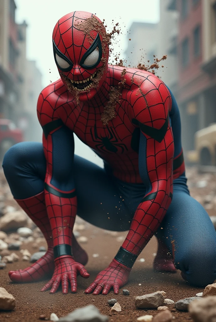 Spider-Man something touch of zombie 