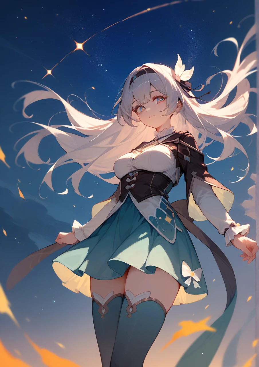 (1 girl),(high quality), (High resolution), (extremely detailed), (8K),(lower body shot),(3CG),(A high school girl wearing a magician&#39;s uniform),(wearing black knee-high stockings)not wearing shoes,perfect writing,(Beautifully erect nipple shape),High resolutionの美しい目,(neutral white lighting:1.2),Facing back and sticking out your buttocks