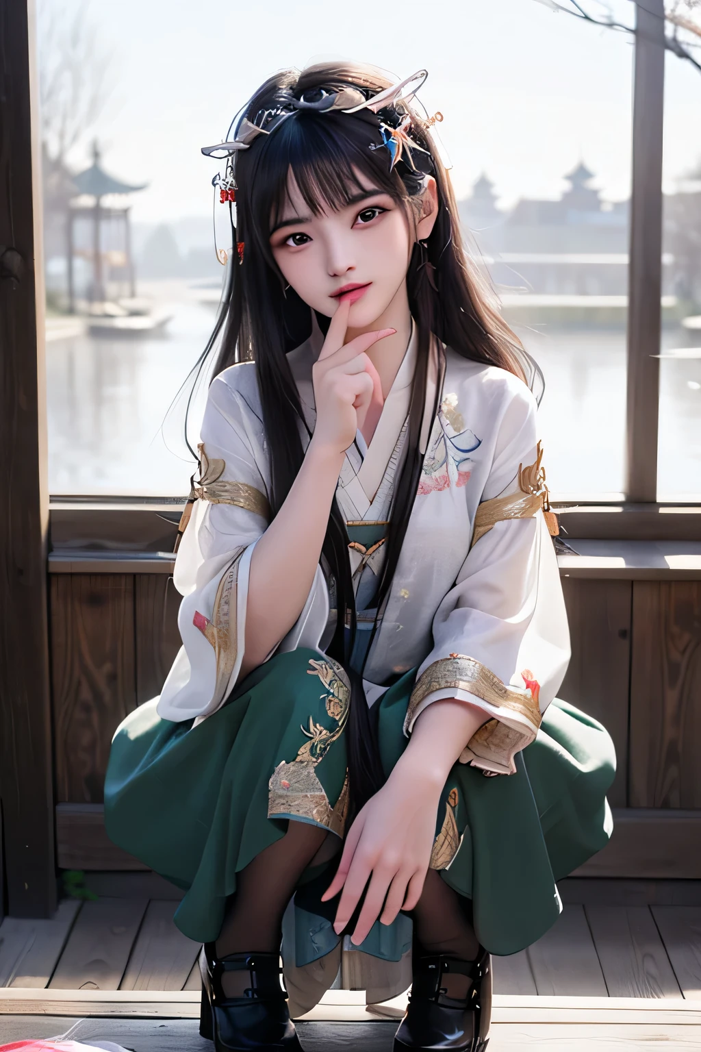 (8k, RAW photo:1.2),best quality, ultra high res,dramatic angle,(fluttered detailed color splashs), (illustration),(((1 girl))),(long hair),(rain:0.9),(hair ornament:1.4),there is an ancient palace beside the girl,chinese clothes,(focus on), color Ink wash painting,(color splashing),colorful splashing,(((colorful))),(sketch:0.8), Masterpiece,best quality, beautifully painted,highly detailed,(denoising:0.6),[splash ink],((ink refraction)), (beautiful detailed sky),moon,highly,detaild,(masterpiece, best quality, extremely detailed CG unity 8k wallpaper,masterpiece, best quality, ultra-detailed),(Lycoris radiata),