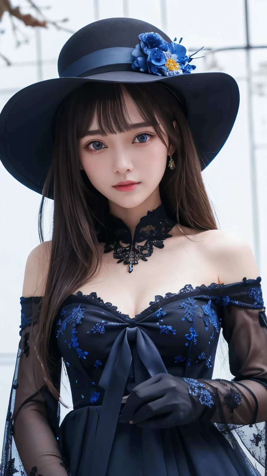 masterpiece, best quality, 1 girl, detailed beautiful face, (witch), (flat chest), (small breast), smiling, French braid, undressing