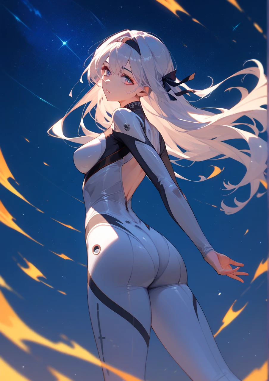 a girl, full color, Long white hair, Red eyes ,Eyeliner, black transparent clothes, Red, open air, Rose, night, ruins, Butterfly,mine same as the original, mine, , (:1.2) rest, (cheongsam), (view from below), (place one's arms behind one's back), (wild lift), thin, Crotch, best quality, high resolution, unified 8k wallpaper, (illustration:0.8), (beautiful and delicate eyes:1.6), extremely detailed face, perfect lighting, Very detailed cg, (perfect hands, perfect anatomy),soles of feet,((laying on her body)),blond,red lips,Acting cute,Feet close up,Soon,Complete feet,white,close up, ((Nude)), ((beautiful feet, toes)), hot girl, ((back side)).