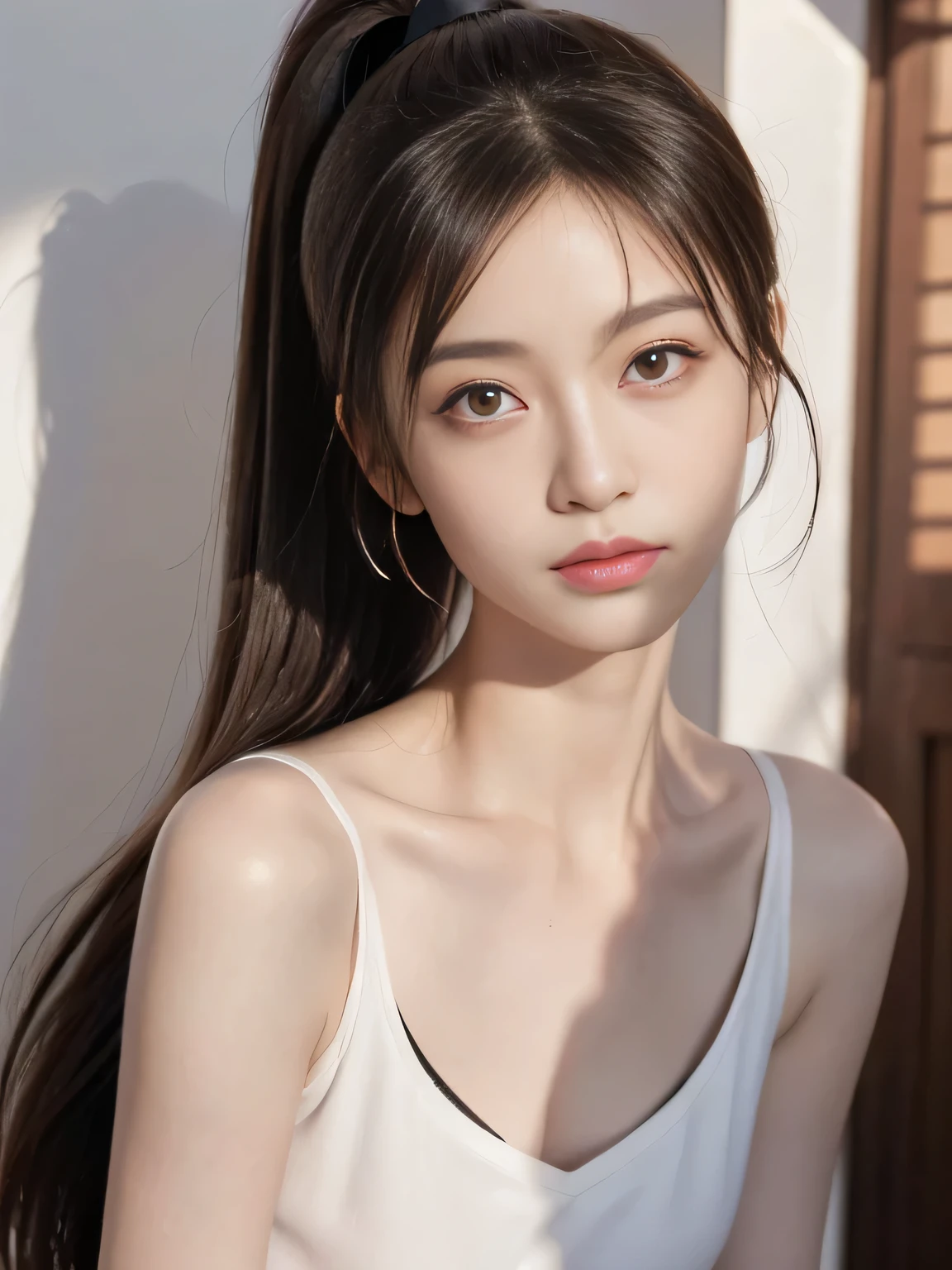 high-detail、Real Beauty、infp young woman、Slim body、light skinned、Beauty in return