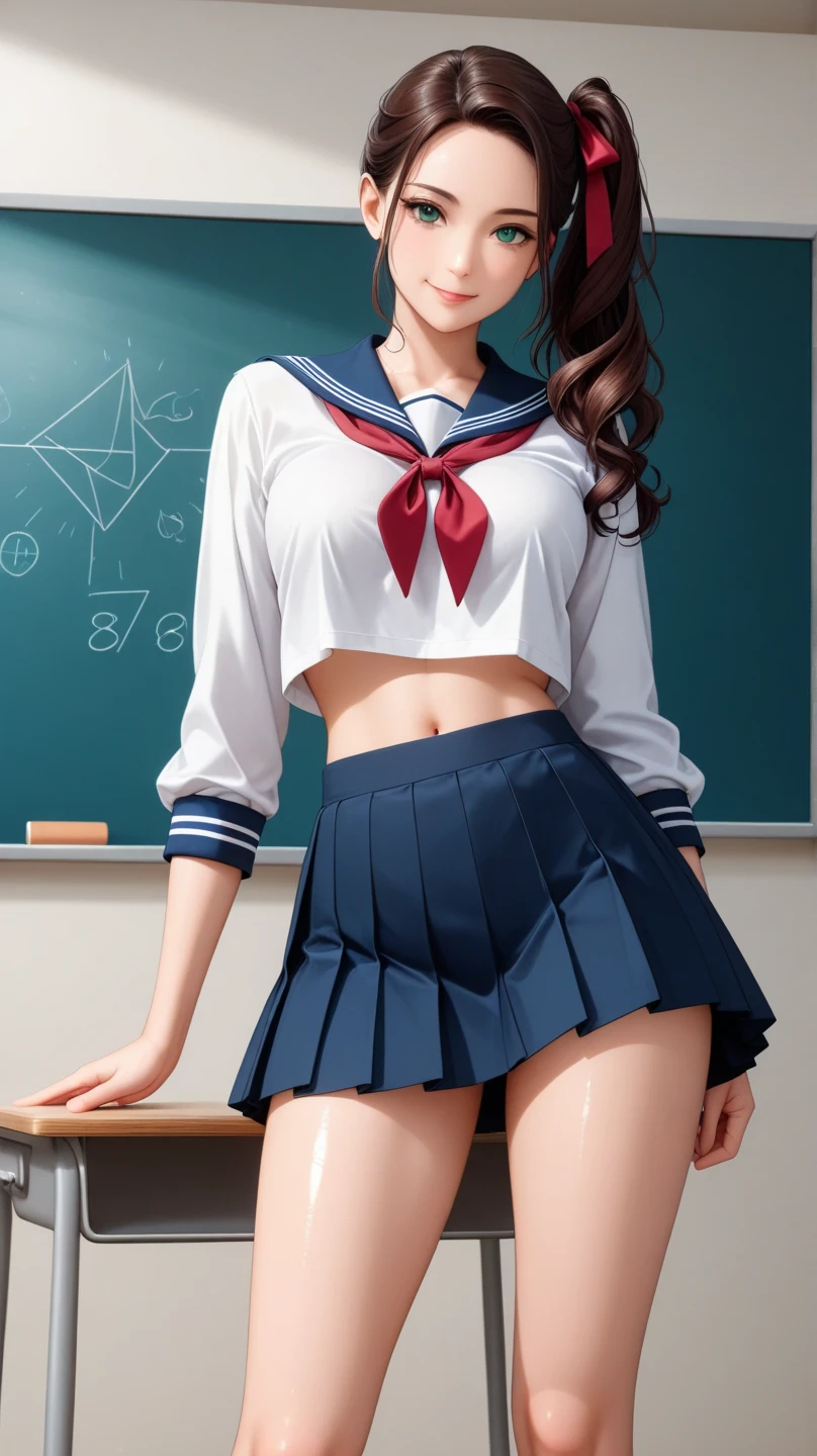 masterpiece, highest quality, highest quality, beautiful and aesthetic), real photos,realistic,spread your legs,show white panties,1 girl, alone, very detailed, most detailed,8k photo, realistic, Haruhi_surfing, white long sleeve shirt and blue collar, micro mini skirt,blue skirt, red tie, yellow ribbon, pretty girl, spread your legs, show white panties, looking at the viewer, Are standing, small smile, huge breasts, from below,classroom,(masterpiece, highest quality, highest quality, beautiful and aesthetic), 1 girl, alone, very detailed, most detailed,8k photo, realistic, Haruhi_surfing, white long sleeve shirt and blue collar, micro mini skirt,blue skirt, red tie, yellow ribbon, pretty girl, spread your legs, show white panties,
looking at the viewer, Are standing, small smile, huge breasts, from below,classroom,