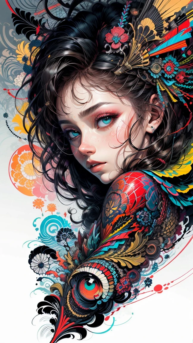Mulher cyberpunk com pele escura e olhos azuis e cabelo castanho curto, 8k_wallpaper, olhos extremamente detalhados, corpo extremamente detalhado, dedo extremamente detalhado, (grande obra de arte digital), (Detailed manga illustration), (arte detalhada), ((perfeito)) anatomia, BETTER HANDS)), (detalhes intrincados:1.3), (ultra-detalhado:1.3), (illustration:1.3), (foco nítido:1.3), ( natural lightting:1.05), (cores vivas:1.3), Modelo: Break Domain, Realista, (Obra-prima, Qualidade Superior, Melhor Qualidade, Arte Oficial, Beauty and Aesthetics: 1.2), Muito Detalhado, Arte Fractal, Colorido, Mais Detalhado, Zentangle, (nude, sexy pose), (breasts and nipples, perfect vagina:1.2), (Fundo abstrato: 1.5) (1menino: 1.3), Deus, Cabelo Curto, (Olhos Vermelhos Brilhantes), Misterioso, (Magia), Homem Bonito, Floresta de Bambu, Borboleta