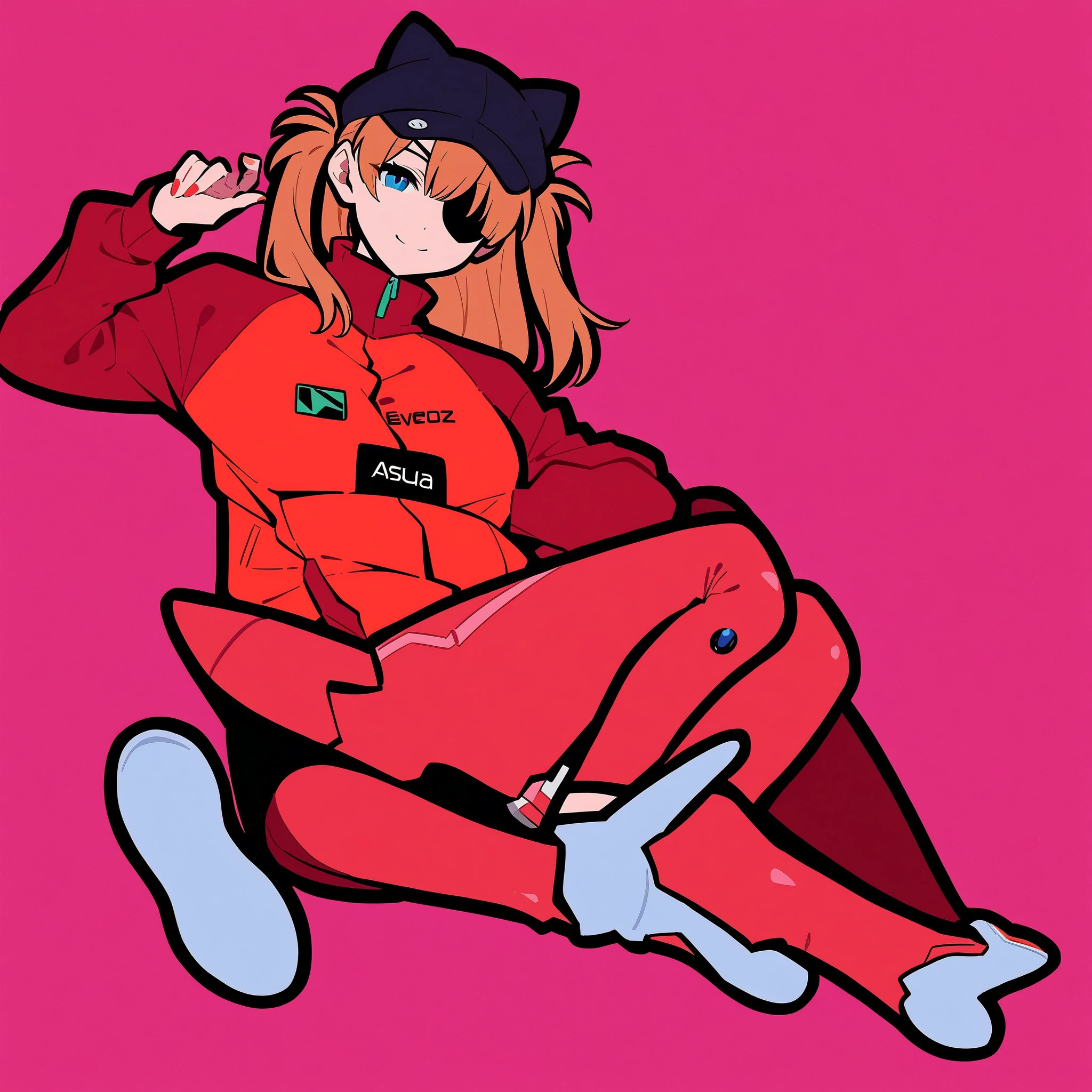 Highest quality, Highest quality, High quality illustrations, masterpiece, Ultra-high resolution, Detailed Background, room, Absurd, Perfect Anatomy, performance, Good lighting, Shadows in the movies(kemono, Furry PersonifiCation), Cat, Rubber Suit, latex, neon, neonライト, neonカラー, Bodysuits, Cyber Suit, cyber punk, Orange Rubber Hoodie, Drinking canned coffee, Earrings, Tattoo, Dynamic Angle