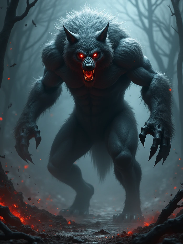 Werewolf Demonio Ultra Hyper Sonic. Dark Werewolf Brother.