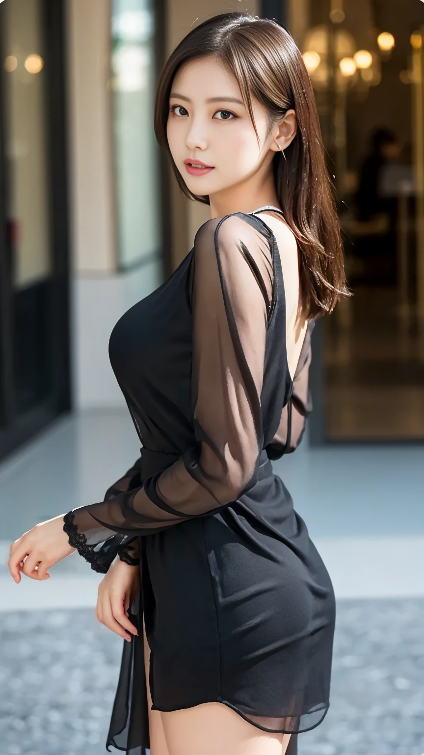 8K quality、High resolution、Realistic skin texture、High resolutionの瞳、Man to attack、Cafe staff、Woman grabbed by the chest、、Off-the-shoulder dress、、Bare crotch without underwear、Princess Hair、thin、Realistic female genitalia、Realistic tongue、Blonde、thin脚、Sweating profusely、Leaning against a wall、Playing with female genitals with hands、Blood dripping from female genitals、Shooting from the side