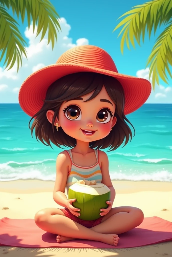 Chocolate shop chocolates pixar style islets Bahia Brazil beach chocolates cocoa beach cheerful people