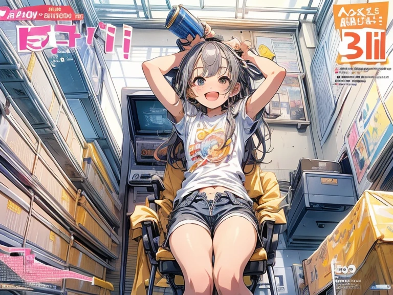 (hyper Practical:1.4), (Practical:1.3), (Smoother lighting:1.05), (Improving the quality of film lighting:0.9)、Natural light、(1 female), Medium Length Hair, twin tail, Beautiful face and eyes, very cute face, Smile, vitality, vitality, (Real short nurse uniform:1.2), light pink, White, (Chest Nurse:1.4), (Ward), stethoscope, White Wallpaper, Sexy girl (view from below:1.2)