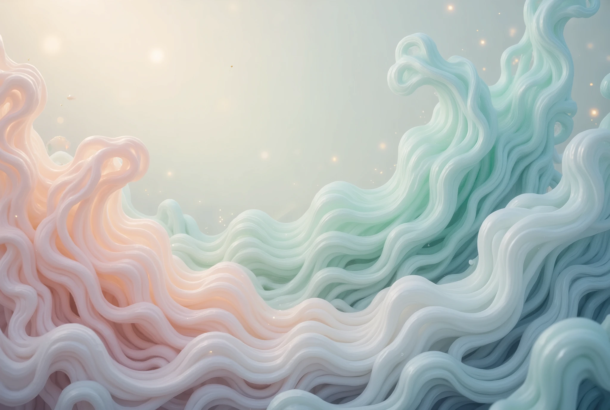 I think it would be nice to design your own design or apply these effects in a design tool .
Because subtle green ,Mint ,Yeon Bora,pink,Because the blue pastel color gives a soft and calm feeling, You can add luxury to the background. .
You can use a gradient effect so that each color can be connected smoothly .