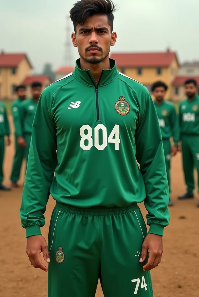 Alafard girl in green jacket standing in front of a group of children, green colored bomber jacket, wearing green jacket, wearing track and field suit, Wearing track suit, tracktop jacket, in school uniform, sport outfit, Wearing track suit, wearing a jacket, track suit, sport outfit, colorful uniforms, wearing green clothing