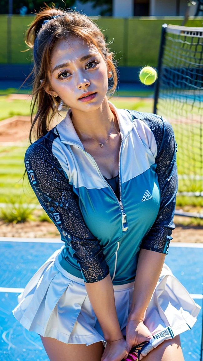 ((tennis outfit))