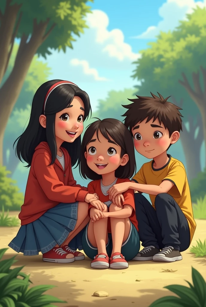 The friendship between the two