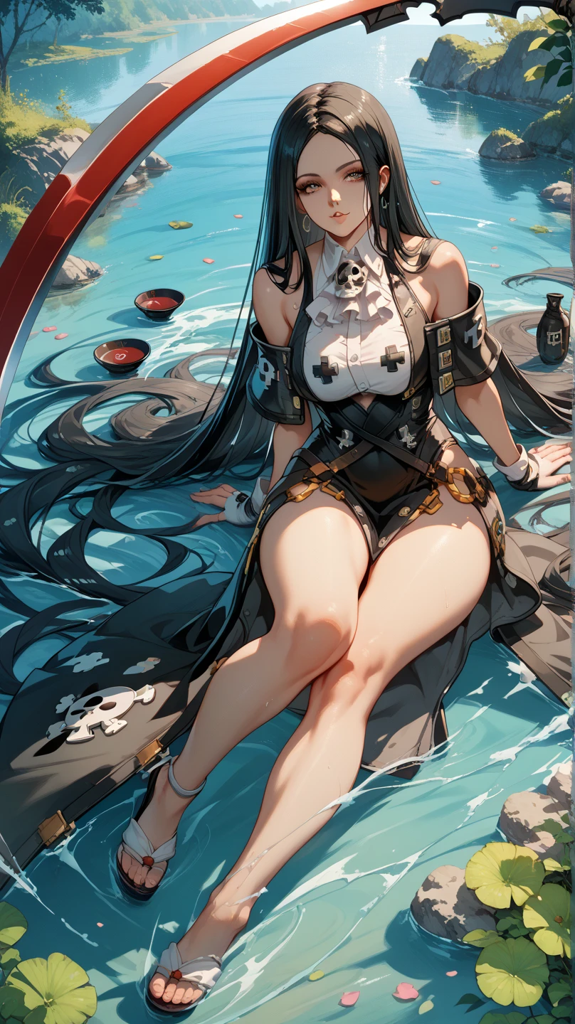(masterpiece, Highest quality, Super detailed:1.3), Perfect composition, 4K, (Very detailed, Super detailed), A simple blue swimsuit、High resolution, 8k Texture, Attention to detail, Very detailed肌の質感, Magnificent details, High Sharpness, One girl, (Fine grain:1.3), Many layers of eyes、(25-year-old woman:1.3), (skinny), (Big Breasts), Outdoor swimming pool side,((Lively composition))、smile、A pleasant looking face、Toned body、Shot from the back、turn around、Nipple swelling、Wet Skin、Stretching exercise with both arms extended、Beautiful feet、