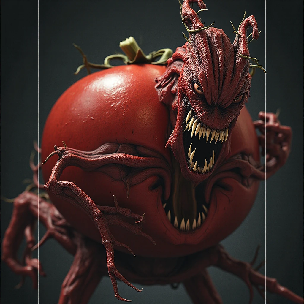 The world's angriest tomato