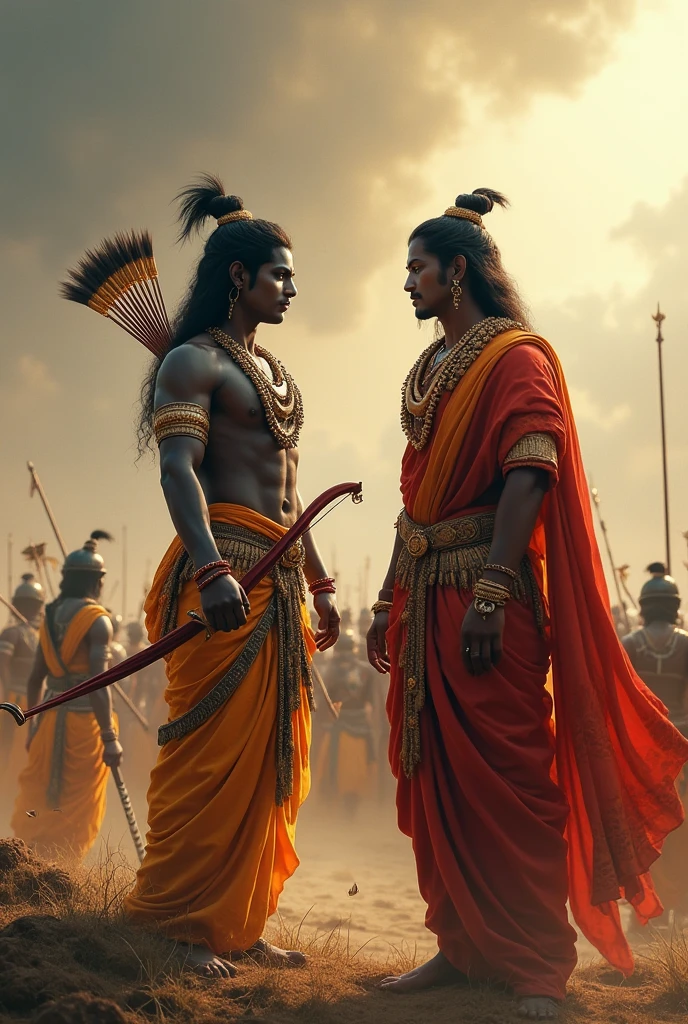 Krishna Arjuna karna fighting and some light and moving Telugu movie
