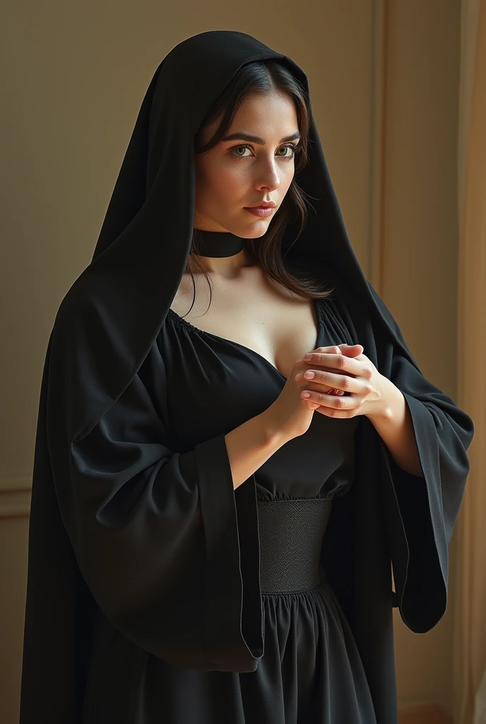 sexy nun with big boobs