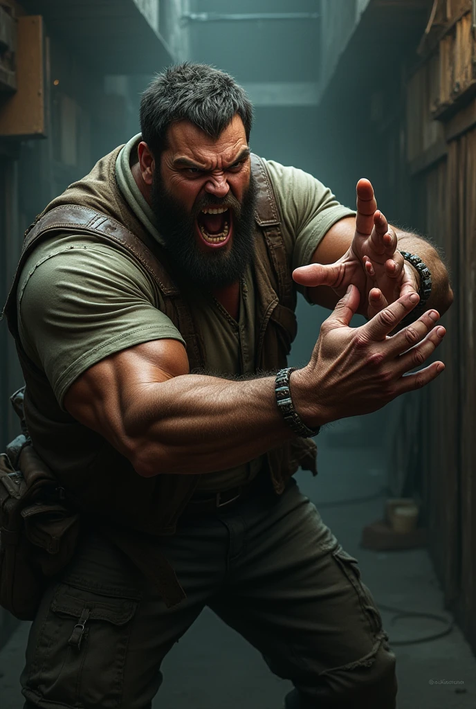 A handsome,Orc with abs tied to the sofa,Shoes taken off,Revealing two big bare feet,Both feet are locked in the foot,Feet raised,Soles facing forward,Five toes tied with rope in foot,His hands were tied tightly to one end of the sofa.,His upper body was stripped,Wearing only a pair of trousers,Being tickled by a man in a cap,His armpits were constantly tickled by feathers.,The soles of his feet were being scratched by two brushes.,The toes are also tickled by the feathers growing from the toes.。The abdomen is scratched with a brush,And he laughed,Struggling hysterically,Swinging his two feet,I want to escape from this nightmare.,But can only endure the punishment of being tickled。*(Have an expression of laughing like being tickled,Keep your feet elevated,The soles of your feet should face the screen)