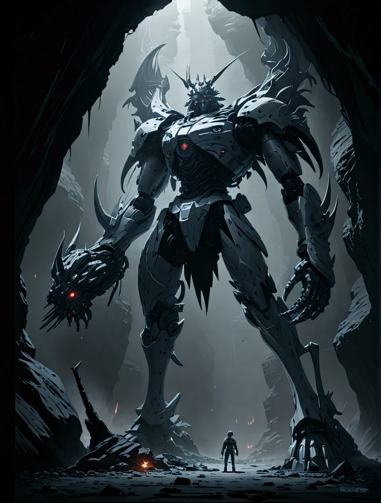 Architectural style famous artwork (by lucas graciano:1.3), detailed expressive eyes, fantasy style, the inert skullsnapper understands itself as the guardian of the much smaller big-eared gumplinks, it is a semi-intelligent creature that likes to etch mysterious bordyleggered blampf into its metallic armor plates, here it is seen standing sentinel in an overgrown ruin filled with psorbified artifacts on planet niflhalla
<lora:more_details:1> . Clean lines, geometric shapes, minimalist, modern, architectural drawing, highly detailed