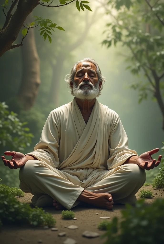 Indian man Prayering