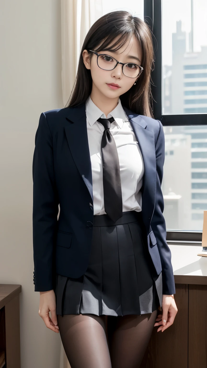 8k, Ultra-high resolution, Highest quality, masterpiece, 三分割法によるphotograph,Surreal, photograph, 1 Girl, (:1.3), pretty girl, Cute Face, Beautiful eyes in every detail, 細かくdetailedに,masterpiece,One Girl:1.2, Young Wife,full body,sad,streaming tears,Black short hair,Messy bun hair,(black suit:1.3),Nun's clothing,Black Pencil Skirt,(印象派の美しい少女のPortraiture), (Gray background:1.3),(Impressionist light and colour),Dedication to God,Sit in a tall chair,Black Stockings,Stiletto pumps,Realistic Skin, Perfect and beautiful face ,完璧でCute Face, Skin with attention to detail, Perfect limbs、Narrow waist,Looking at the audience、beauty,Long neck,clavicle,(((Ideal body type))),A cup small breasts :2,Portraiture:2,Perfect Anatomy,鮮明なdetailed,detailed,Surreal,Light and shadow,spotlight