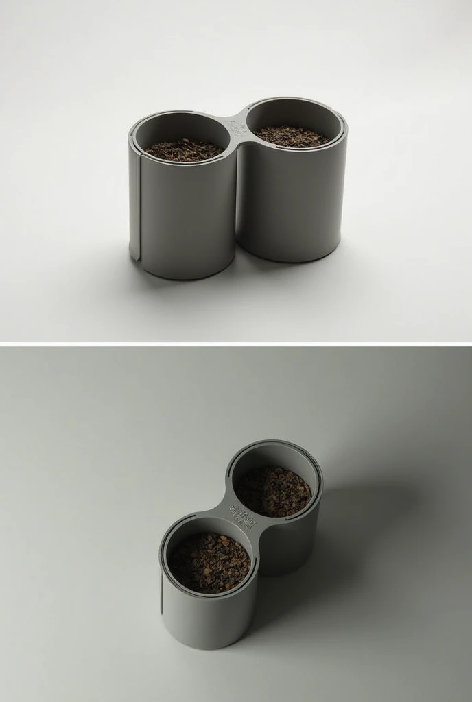 clutter, trash, coffee beans, moss, dead rat, dead mouse, dead rodent, belly up, concrete floor, low key