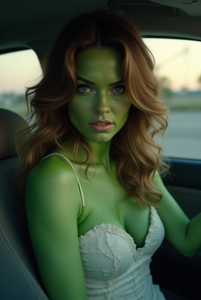 a driver with cucumber hands