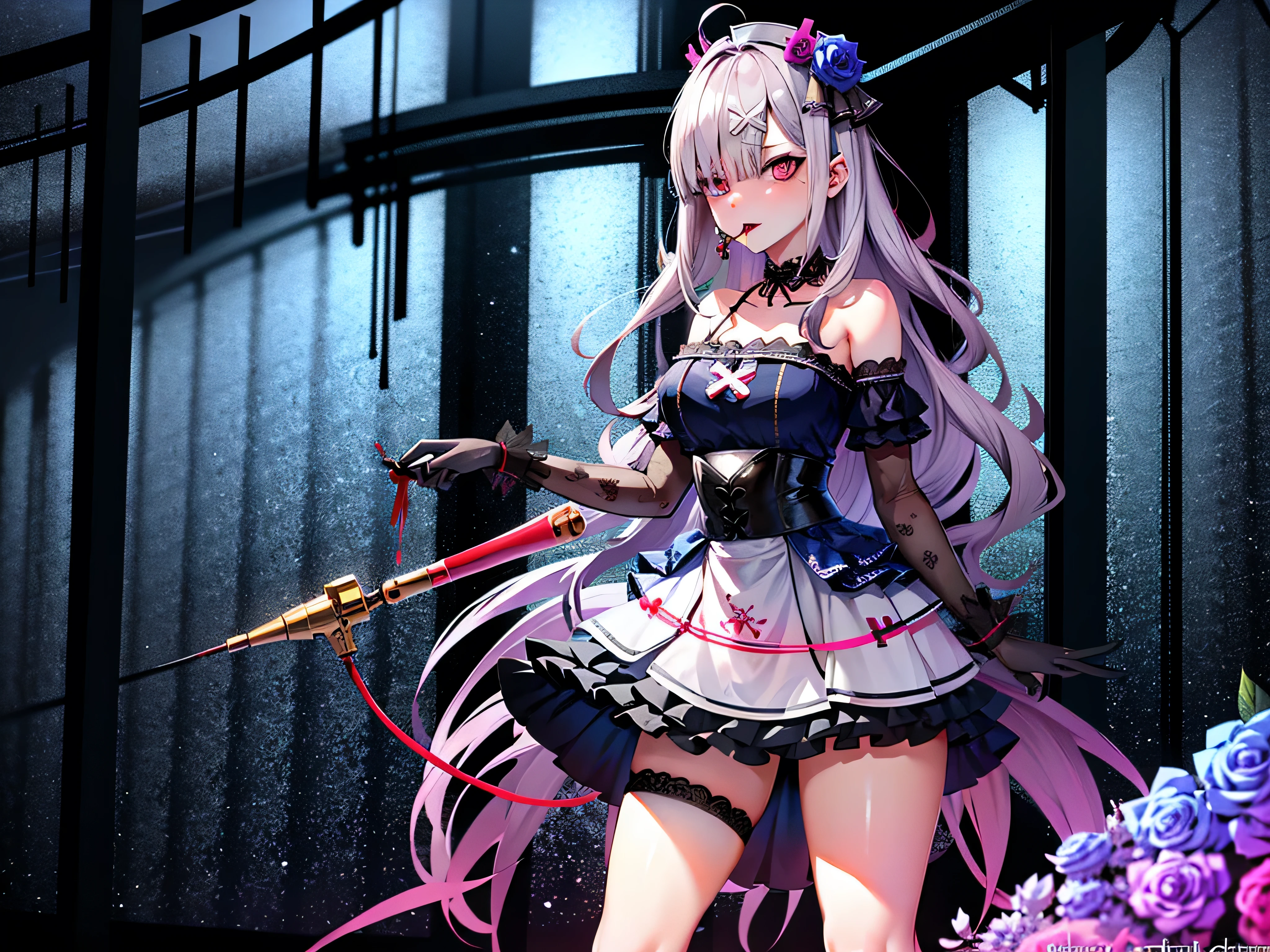  one woman,  be evil that eats evil ,  live with punishment ,  live with punishment , Be beautiful , day々 fulfill desires just the way they are {x} don't get in the way of {x} joy,  Return Blood, Standing alone in the wilderness of carnage, Slender, toned, and beautiful thighs, Cross one's legs
Preparing  