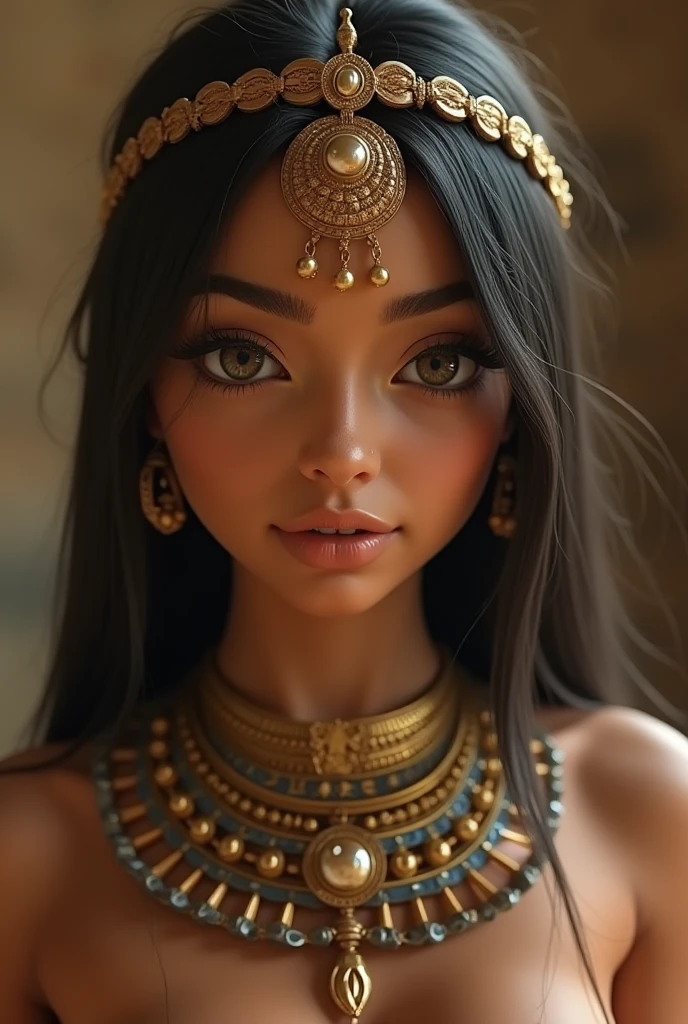 a photo of imanvellani, a young pakistani woman with a (slim and athletic bodytype) wearing satin white underwear with golden jewelry, waist up closeup style portrait, shy, soft skin, beautiful freckled face, amazing hourglass body, pronounced feminine feature, perfect eyes, (inside cottagecore bedroom), photography, highly detailed photo, high resolution