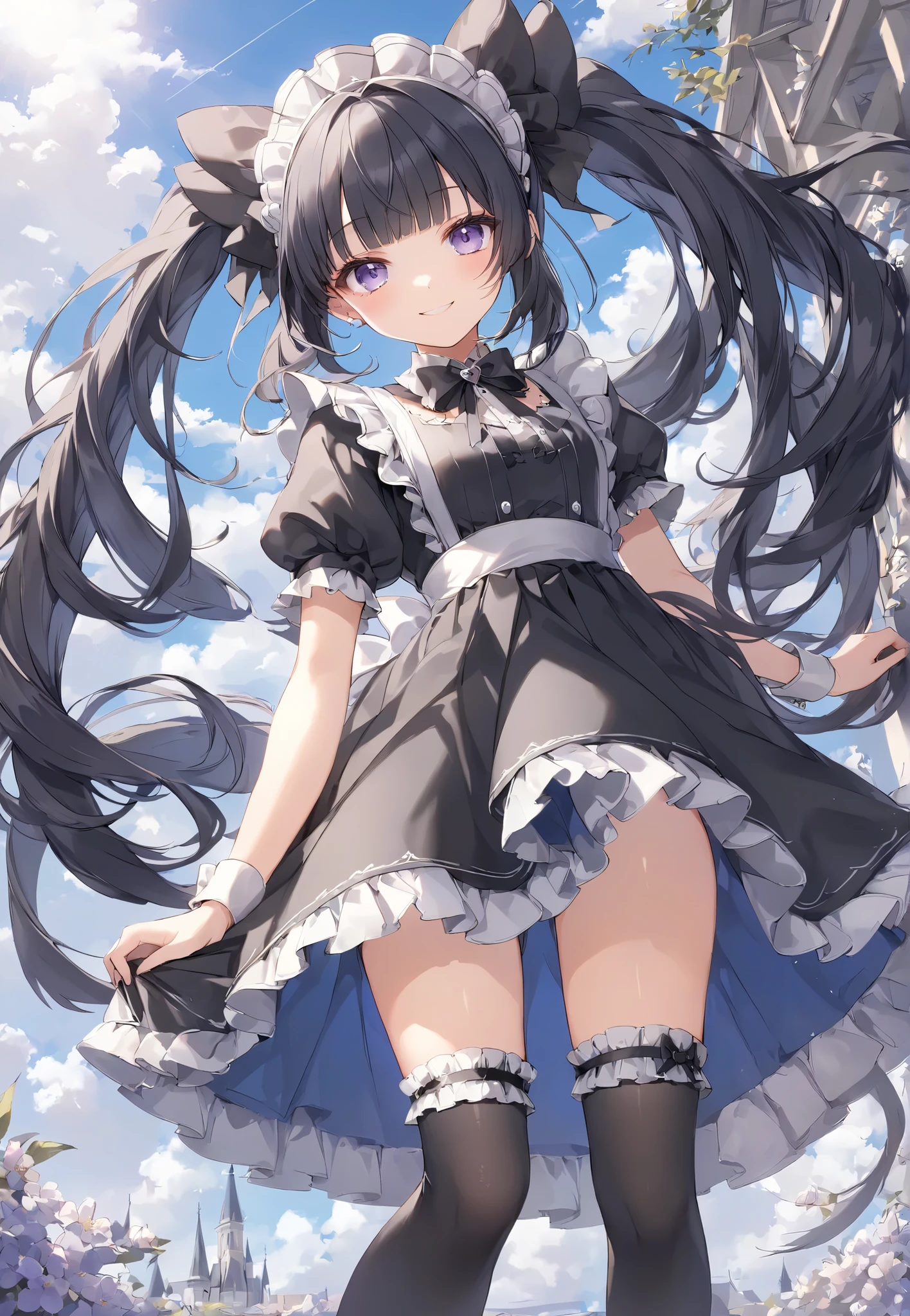 Highest quality, 6 year old female, Flat Chest, whole body, Frame from head to toe, Hata, Thin thighs, Bloomers, bend over, Buttを見せる( Butt), Outdoor, cute girl, cute , String panties，Put your finger on your panties、Stick out、Angelic, Thin fabric, See through, God&#39;s Rays, Fluffy Clouds, Colorful flower garden, Mysterious eyes of the starry sky，Deep starry sky，Mysterious，unknown，Movie atmosphere，negative dark mode，Fantastic，Spectacle，Dream of Looking Up at the Infinite Universe，Infinite galaxies，A supernova attacked by a dangerous black hole，Planktonic nebulae、Ominous atmosphere、negative dark mode、The atmosphere of the Matrix、Rotating numeric codes、abyss，Stairs to the sky Flash photography, High chroma