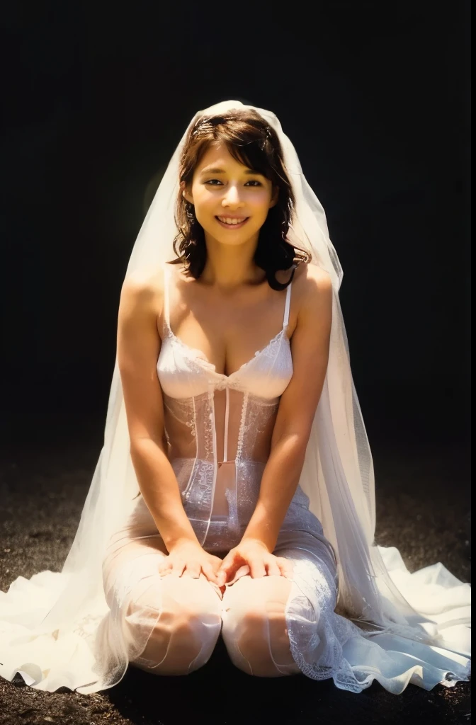 Naked Bride." shape, big breasted, beautiful nipples, the perfect body, full body , Church wedding, ((( had lots of participants behind her.))). ((( white sheer wedding dress, Cape, Veil, Loose fitting white corset, Transparent micro panties, transparent micro bra , and fishnet stockings .))) . 濃い恥毛. ,( best quality , 4K, 8k, high resolution, masterpiece:1.2), Ultra Details , ( realistic, photorealistic, photorealistic:1.37), royal, captivating, ( bright color, Sharp chest:1.1), Soft Lighting " expression of agony. The most beautiful woman in town.