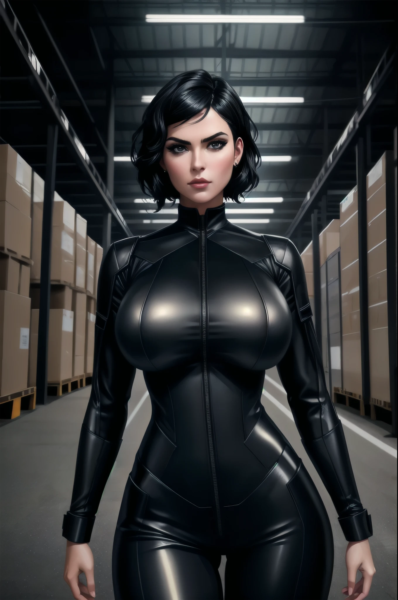 milf, mulher em um terno futurista, rosto altamente detalhado, legal, mom, moleca, peito muito grande, (milf), rosto maduro, (mulher madura), traje de batalha, cyber suit, garota de anime vestindo terno apertado, milificação, corpo elegante, foco no umbigo, corpo nu, luvas, brincos, armadura de pernas, Science fiction, protagonista feminina, standing, Volumetric light, detailed lighting, texturas detalhadas, Oppai Cyberpunk, Biomechanical Oppai, obra de arte, olhos da melhor qualidade, sci-fi background, paisagem futurista