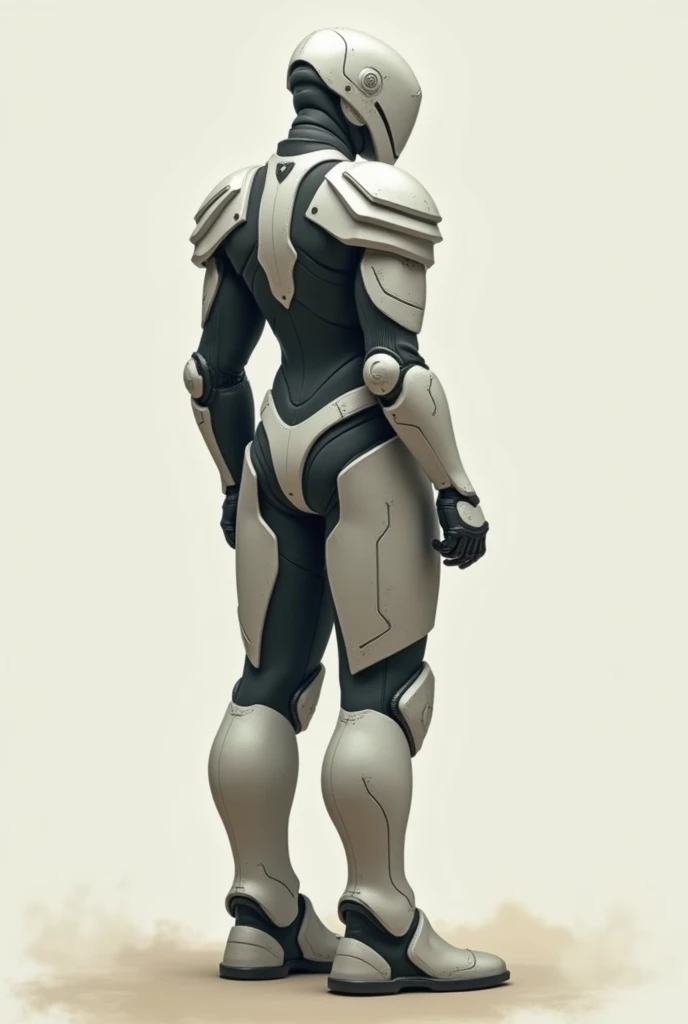 a close up of a robot with a helmet and a gun, sci-fi android female, sci - fi character, sci-fi soldier, futuristic robot body, scifi character, female mecha, mech body, hard surface model, scifi character render, full body mecha suit, hardsurface armour, sci-fi armor, sci - fi armor