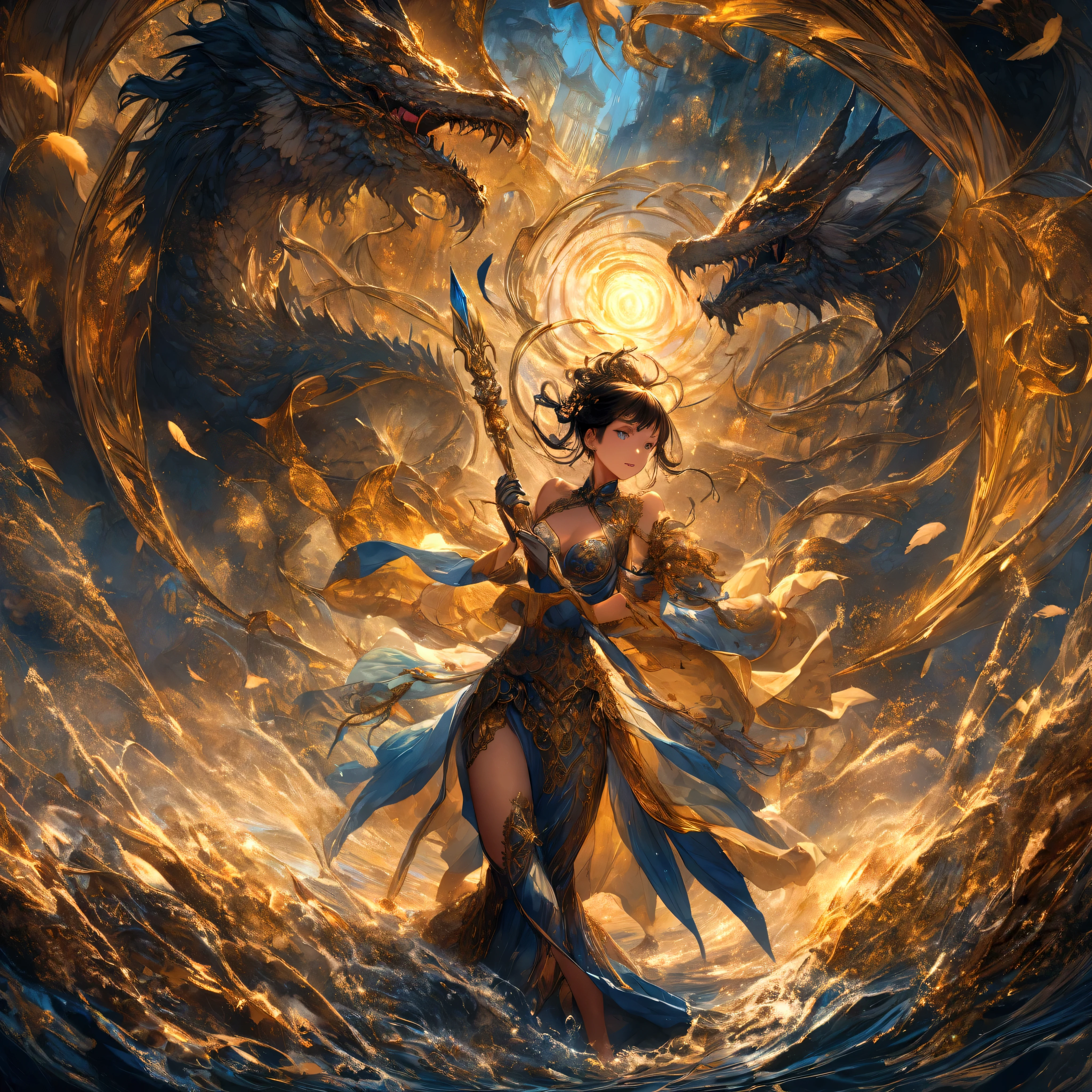 Masterpiece, Best Quality, (Very Detailed CG Unity 8k Wallpaper), (Best Quality), (Best Illustration), (Best Shadows), Absurd, Realistic Lighting, (Abyss), Beautiful Detailed Glow, Peter Mohr Bacher's Art, Masterpiece, Best Quality, (Very Detailed CG Unified 8k Wallpaper), (Best Quality), (Best Illustration), (Best Shadow), Ultra Detailed, Subsurface Scattering, White, Koi, Koi God, Colored Scales, Art Nouveau Swirls, Vivid Colors, Octane Rendering, Jesper Ejsing, James Jean, Justin Gerard, Tomasz Alen Kopera, cgsociety and fenghua zhong, very detailed, edge light, art, cinematic lighting, very coherent, surrealism, high detail, 8k, Tyler Edlin, realism, wavy, octane, 8k, beautiful goddess, a beautiful woman, graceful figure, phoenix eyes, phoenix feathers, clear face, masterpiece, super detail, film composition, ultra hd, high quality, extremely detailed, official art,