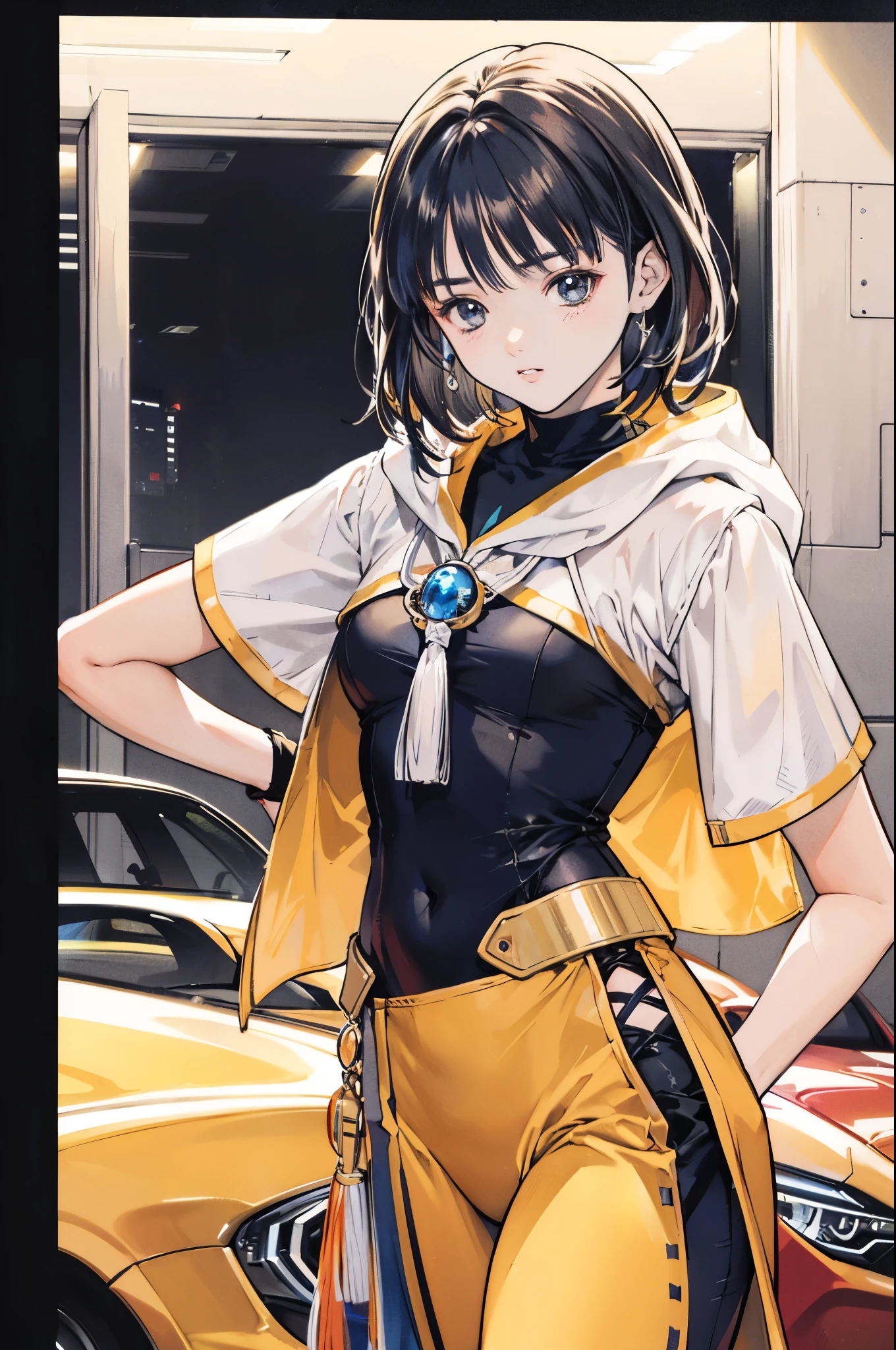 (8k、 best quality 、​masterpiece:1.2)、( realistic、 super detailed 、 super A high resolution、 short hair、 boys、 boy、、Junior high school students、 beautifully detailed face 、narrow、( Slim Waist ) :1.3)、Autumn Clothes、  beautiful detail skin that shows the bra line 、 skin texture、 floating hair 、 professional lighting、Hokkaido、 black-rimmed square glasses with a holy sword pattern 、 Human body、 Silver Hair、Boy、