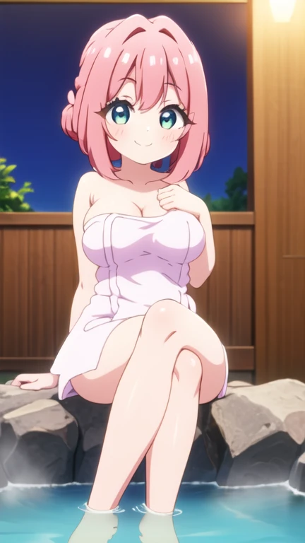 fellatio、 1boy、1girl,hetero,penis、bedroom,Nene Fujinoki,eft_First meeting,masterpiece,ass pov,best quality,Glans, 独奏,pink hair, twintails, pink lace bra,paizuri,lick penis
