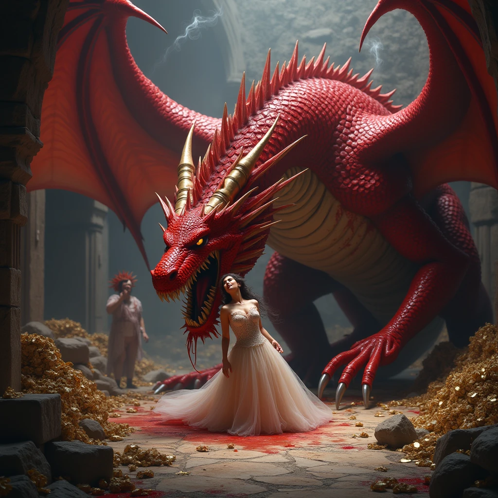 It is a big dragon that is red as fire.。It has seven heads and ten horns.、He wore seven crowns on his head.。A battle broke out in heaven。Michael and his angels、He challenged the dragon to battle.。竜とThe messengers応戦したが、I couldn&#39;t win。and、There was no longer a place for them in heaven。This giant dragon、Snake through the years、What is called the devil or Satan?、He who deceives all mankind、Thrown down。地上にThrown downのである。The messengers、もろともにThrown down。With the key and a big chain in hand、I saw it coming down from the sky。
2. This angel、The devil and Satan、That snake that has passed through the years、In other words, seize the dragon.、Tied up for a thousand years、