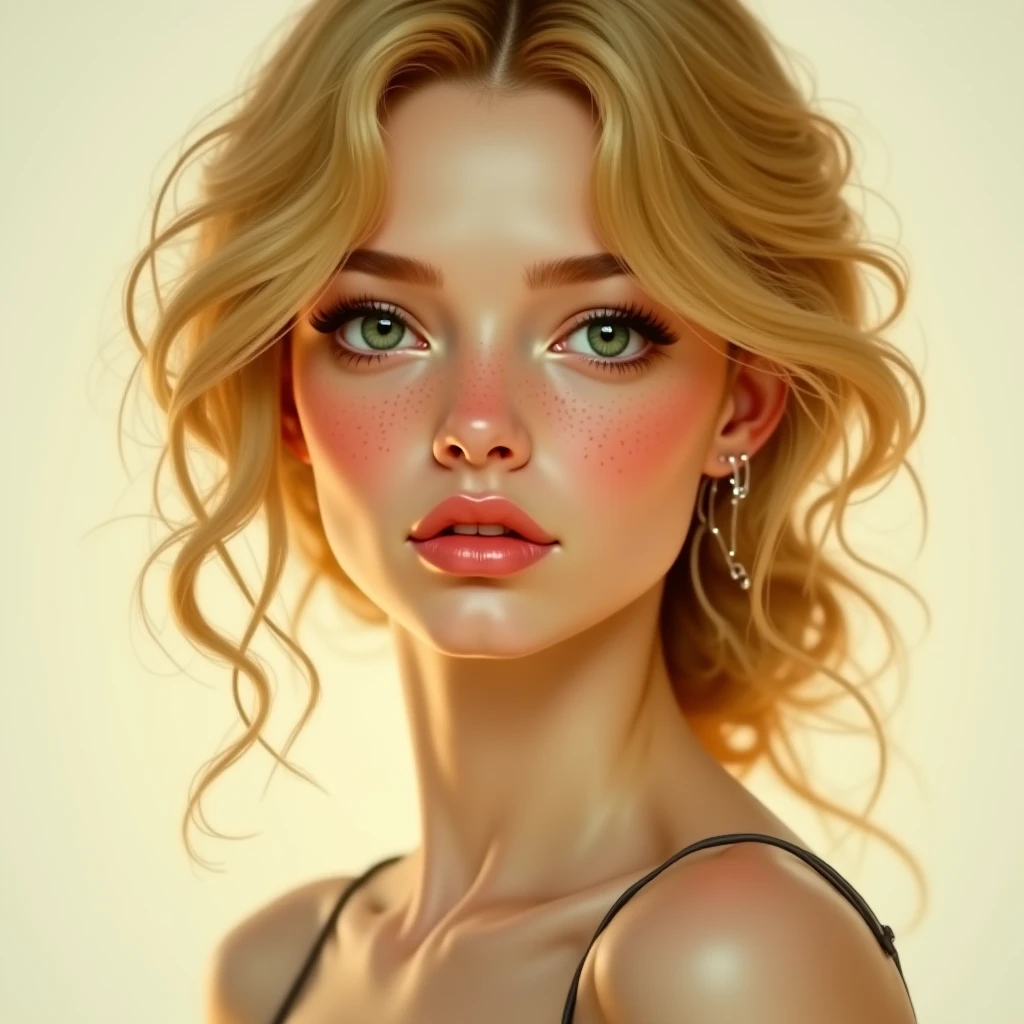 selphie blonde sexy