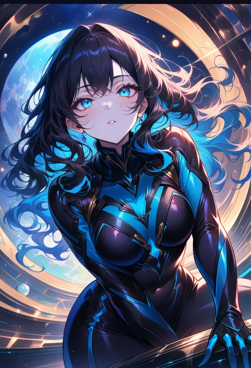 (Highest quality:1.2, Very detailed, Latest, Vibrant, Ultra-high resolution, High Contrast, masterpiece:1.2, Highest quality, Best aesthetics), (((1 Girl))), Highest quality, High detail, 4K, human, Robot Girl, Android Face(Metal), steel & Titanium Leather, Beautiful Face, Cybernetic Eyes(Hard Eye Circle, Clear pupils), One girl, formal, Perfect hands(Five fingers), Long Hair, , Bionic Armor, masterpieceボディ, Beautiful Hair, Shiny Hair, Beautiful Skin, Detailed face and eyes, Glossy Lips, Curvy Women, Dynamic Angle, Friendly atmosphere,