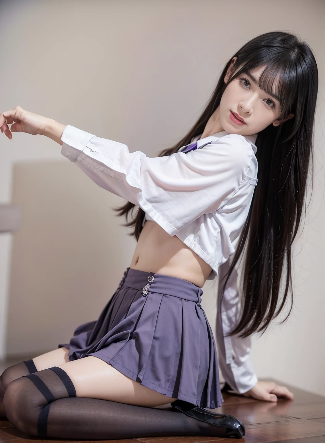 Photorealistic,masterpiece, best quality,ultra-detailed ,chinese tween girl,((she lift her skirt and shows her panties)),She takes great pleasure in showing off her panties to viewer,skirt lift,teen fashion,bun hair,small breast,very happy,very slutty,outdoor,China,Shanghai,
