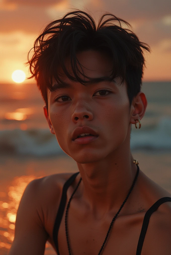Jimin from the Kpop group BTS shirtless