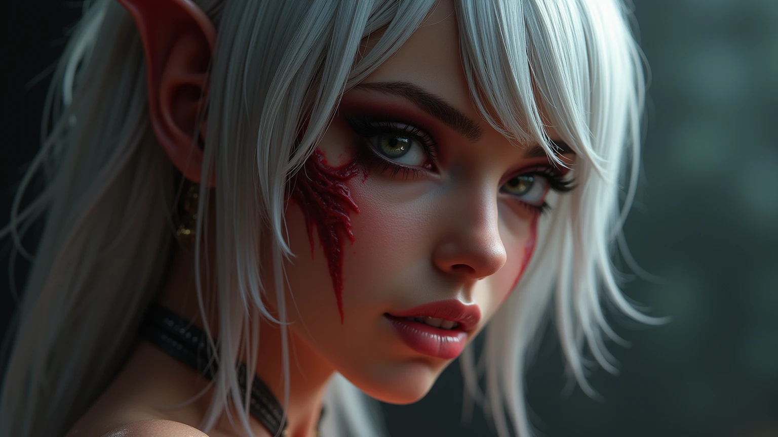 (best qualtiy), ((tmasterpiece), (the detail: 1.4), 3D, hdr(HighDynamicRange), Ray traching, NVIDIA RTX, Hyper-Resolution, Unreal 5, sub surface scattering, PBR Texture, Post-processing, Anisotropic filtering, depth of fields, Maximum Acutance and Acutance, Many-Layer Textures, Albedo e mapas Speculares, Surface coloring, Accurate simulation of light-material interactions, perfectly proportions, rendering by octane, Two-colored light,Keep your feet open,breast rubbing,Soft chest,Fair and tender breasts, largeaperture, Low ISO,White balance,trichotomy,8K raw data,Pink puffiness,NSFW,The kinky is exposed,Cleavage is seductive,exposed bare shoulders,breasts out,Sweaty skin,Be red in the face,((Korean girl group)),(Shot in the breast:1.8),(Transparent clothes:1.6),(attack on titans),(he is wet),(Naked),female titan, der riese, at a forest, Woods in the background, volume fog, The skin, Muscle fibers may be seen, Muscle fibers, eBlue eyes,Touch each other's breasts,JOJO standing,Hair,(1 Male Giant 1 Female Giant),((2 Giants)),Vapors around the body,(Male and female giants),Large areola,fair breasts,Huge lightning struck the body,Red cape,Scarlet Witch,Crown on head,