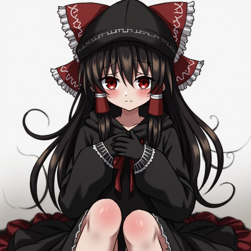 (Highest picture quality), (Master's work), (Detailed eye description), (8K wallpaper),(Detailed face description),on the bed

(imid shot:0.95), (full body:1.25),(solo:1.4),(1girl:1.2),cute and beautiful,((veru long hair)),arms_behind_back, ball_gag, bdsm, bondage, bound, bound_ankles, bound_arms, bound_legs, bound_wrists, box_tie, breast_bondage, ??????_rope, gag, gagged, red_rope, restrained, rope, shibari, shibari_over_clothes, tape_gag, shinomiya_kaguya, cloth_gag, improvised_gag, cleave_gag, tied_up_\(nonsexual\), bit_gag, suspension, bangs, frogtie, parted_bangs, tape, femdom, red_eyes, breasts, saliva, ribbon_bondage, nose_blush, white_legwear, dress, chained, looking_at_viewer, blush, 1girl, long_sleeves, ring_gag, spreader_bar, skindentation, looking_to_the_side, cat_ears, gloves, bare_shoulders, full_body, drooling