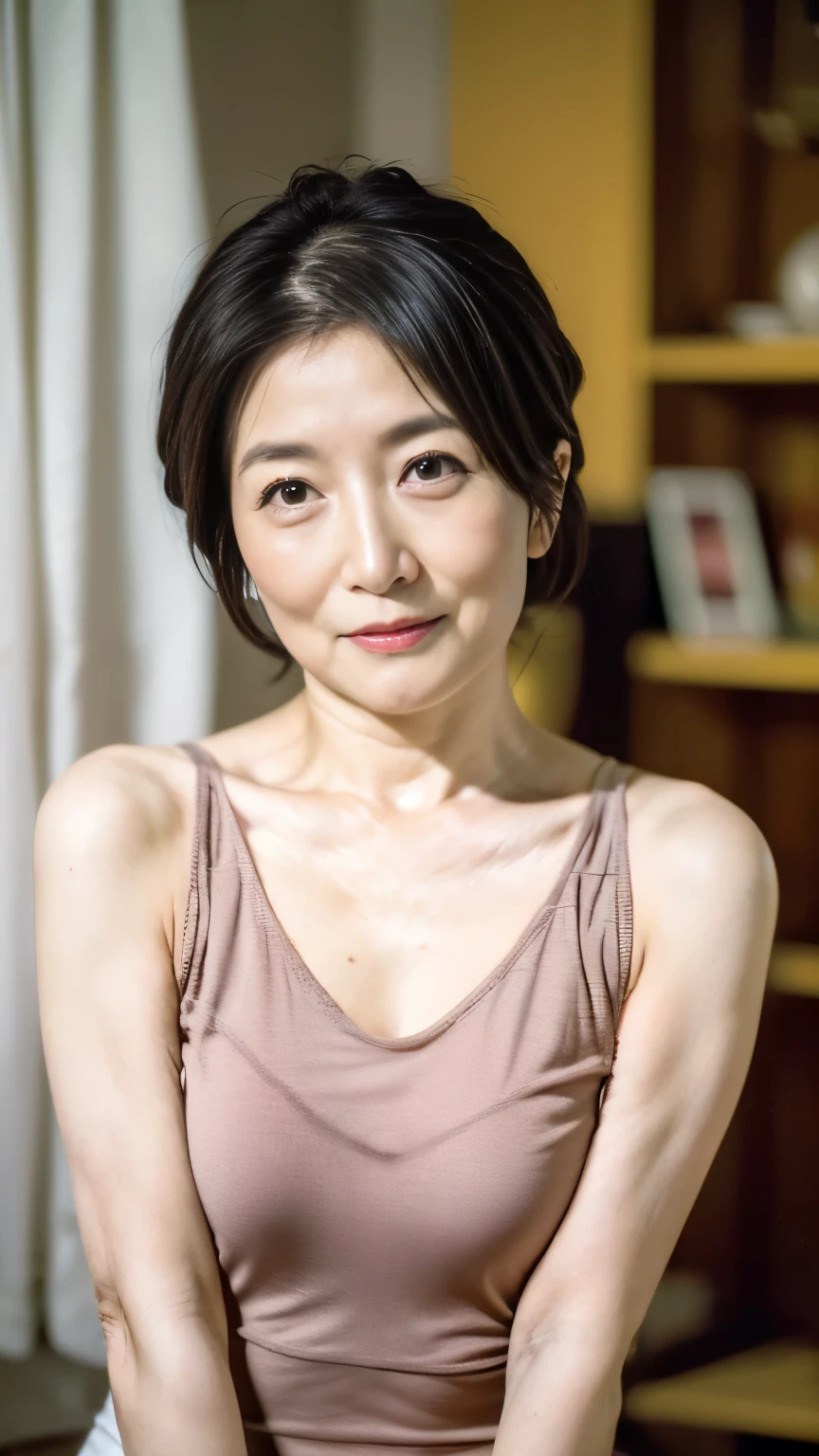 (((raw photo:1.5))), ((( depth of field:1.5))), (((最高Masterpiece))), (((16k:1.5))), ((( best quality :1.5))), Deep Focus , ((( high resolution:1.5))), (((ID photo composition:1.5))), (((Uchihara Michiko :1.5))), ((( Focus on face:1.5))), (((Clear contours))), Professionally filmed, ((( late elderly :1.5))), No discomfort, (( Accurate Description )), ((( Lewd facial expression :1.5))), ((( innerwear :1.5))), ((( sexyなブラジャーを着ている:1.5))), (((Alone))), wife:1.2, aunt:1.2, Chinoiserie , Older Mature Woman, red background , gravure, and sit , (( Face to face in the center of the screen)), Beautiful goddess face , Properly drawn lips , red lips, flashy makeup , From the chest up, Masterpiece, best quality , More Details , Photorealistic , More Details 細なスキン, COMPLETE ANATOMY , ( The Greatest Masterpiece:1.6), ( positive ), 280 year old , huge breasts, Draw the upper body:1.3, mature pornstar, Charming, sexy, Chromo white skin, Stare straight at me ,