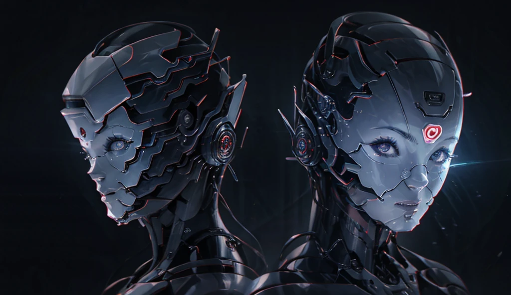 kinky futuristic scene, biomechanical, eroticism, organic and mechanical fusion, surreal, sexually charged, captivating, unsettling, pastel hue color, translucent raincoat, love, (detailed face:1.05), hyperrealistic, photorealistic