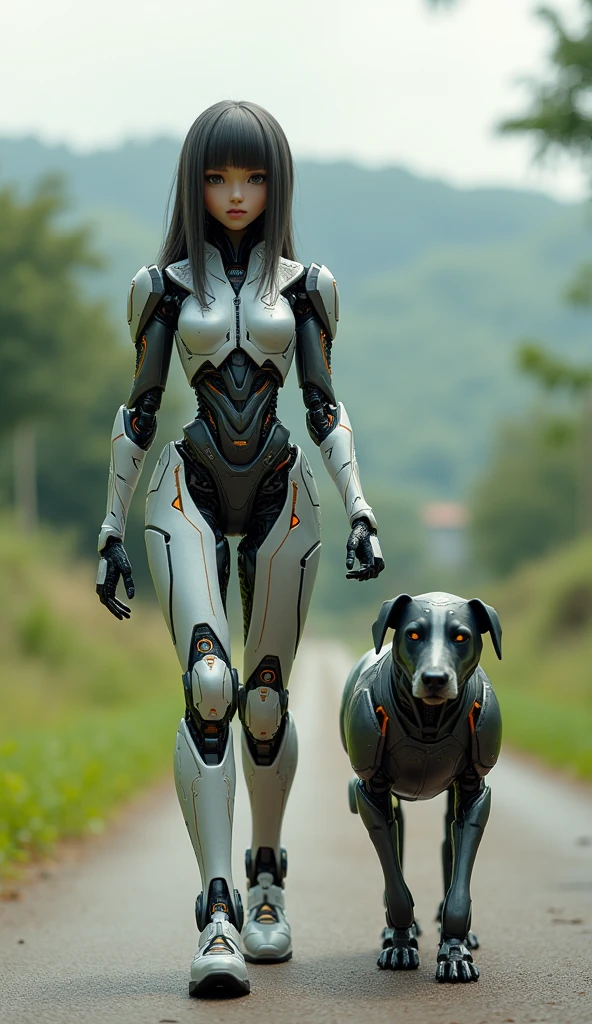 masterpiece, best quality, a portray of a woman ,fictional character, female centaur, lower body, extremely detailed, sci-fi,(mecha musume:1.2)