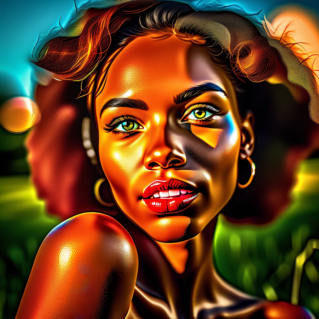 Scribbled Pattern of (DEN_empathy_SG:0.75), (pov fisheye lens) torso POV defined hard edges, well defined, elvgren ,brom,ecstasy,blush, mayeri green synthetic hair bundles, highly detailed, 8k, bedroom , (masterpiece, high quality, fisheye:1.2), (close-up portrait:1.1), solo, model photoshoot, (red theme:1.1), a stylish girl, hazel eyes, gold lipstick, green eye shadow, blush, (freckles:0.7), (european, 28 years old:1.3), sexy, pure innocence, (light smile:0.8), hooker makeup, in love, simple yellow dress, cleavage, detailed natural skin texture, seductive gaze, detailed lighting, (green:1.1) wall background, shallow depth of field, romantic setting, dreamy pastel palette, whimsical details, captured on film, nsfw, (intricate details:0.5) <lora:more_details:0.45> <lora:difConsistency_detail:0.25> <lora:Scribbled Pattern:1.05> <lora:speedy1p5:1>
