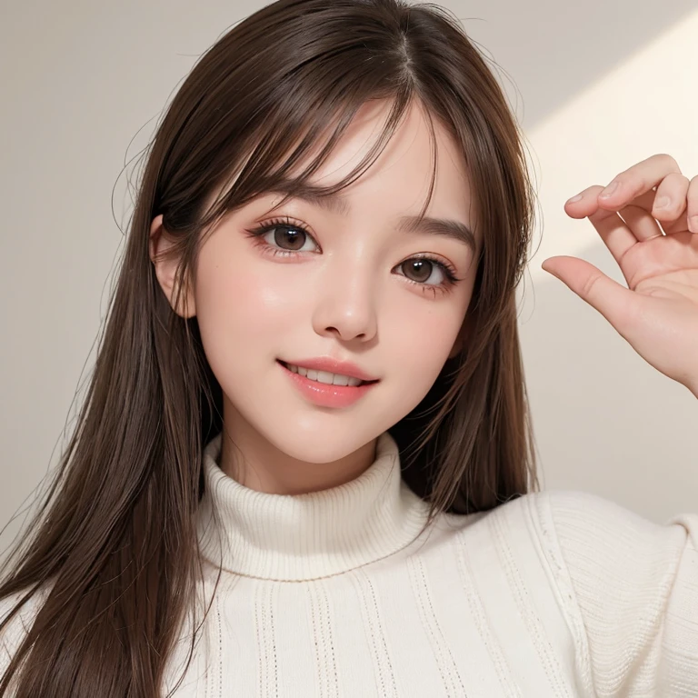 (8K, highest quality, masterpiece:1.2), (realistic, Photoreal:1.37),face close up, super detailed, one girl, cute, solo, indoor, (nose blush), (laughter:1.20), (closed mouth), chest, beautiful and fine eyes, (hair length: 1.2), Floating hair NovaFrogStyle, Upper body, cosplay,cat ear headband
